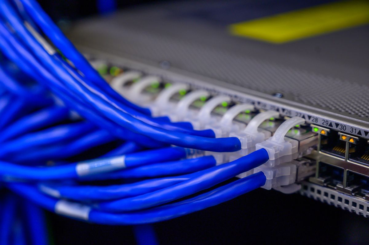 Network switching and cabling